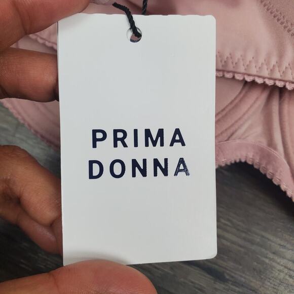 Prima Donna Monterrey Bra 42D Pink Lace NWT Luxury Delicate Boudoir Style - Picture 7 of 11